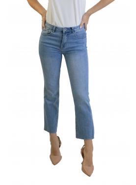 Jeans sfrangiato alla caviglia "Fabi"